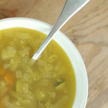 طرز تهیه سوپ مقوی برای سرماخوردگی
