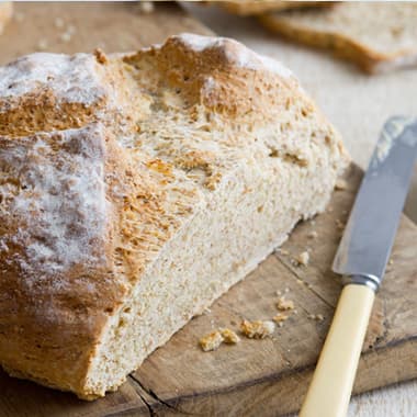 طرز تهیه نان خانگی به روش ایرلندی